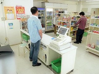 Jap Saleswhore Gets Filthy Fuck in Store, Humiliation Included!